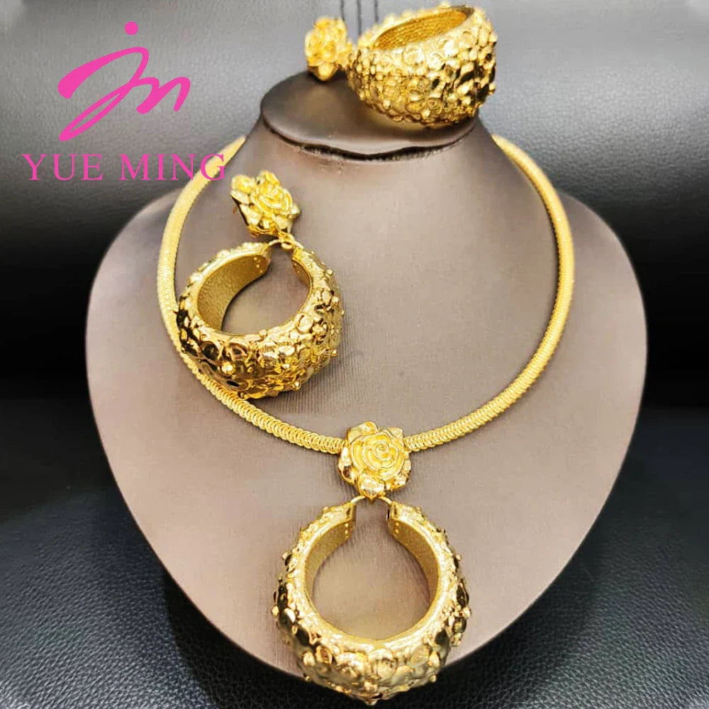 Yueming Fashion Wedding Jewelry Exquisite Set