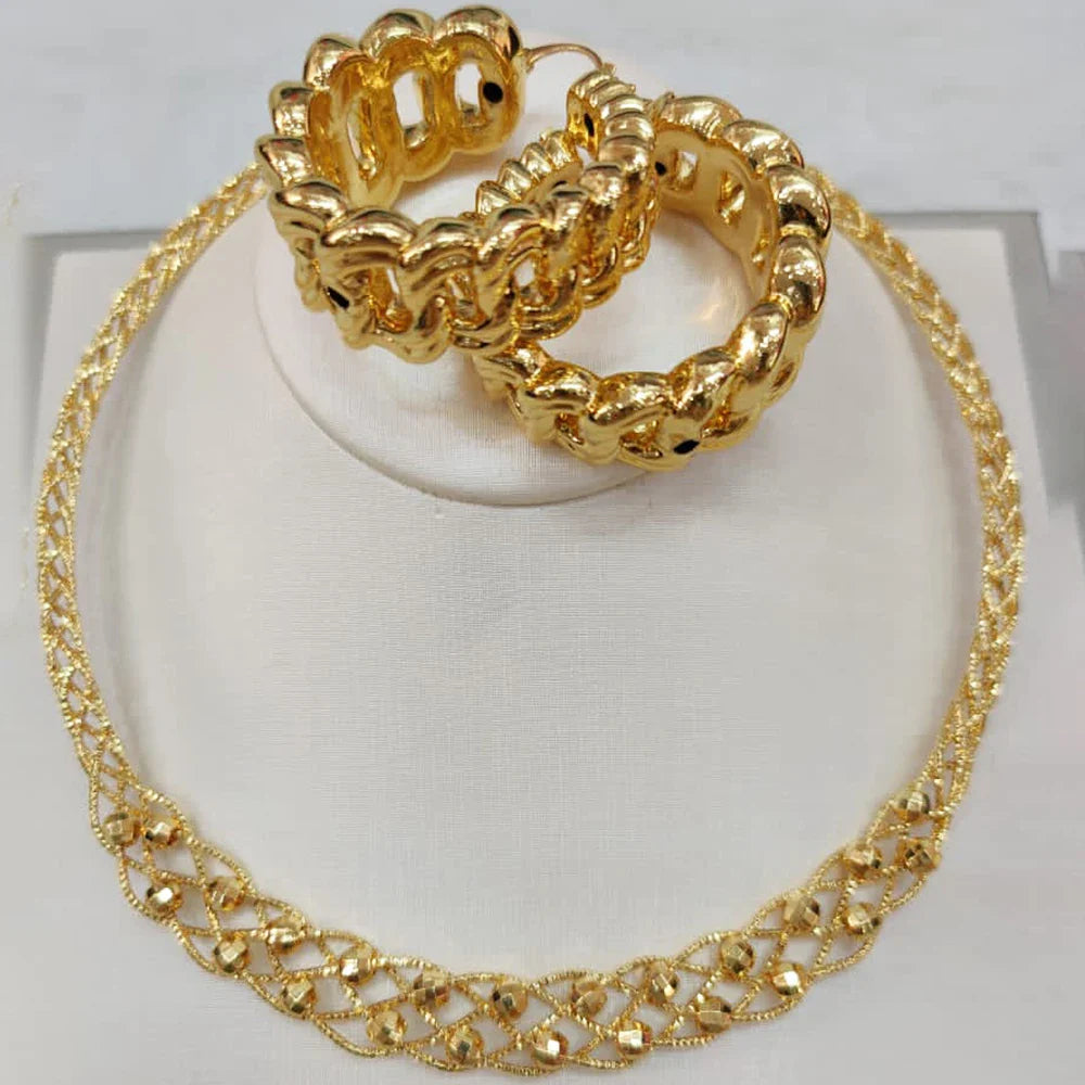 Yueming Copper Party Jewelry Distinctive Set