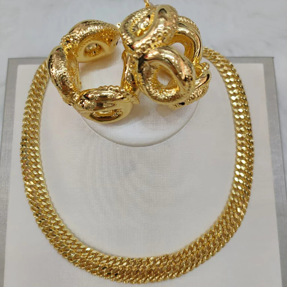 Yueming Copper Party Jewelry Distinctive Set