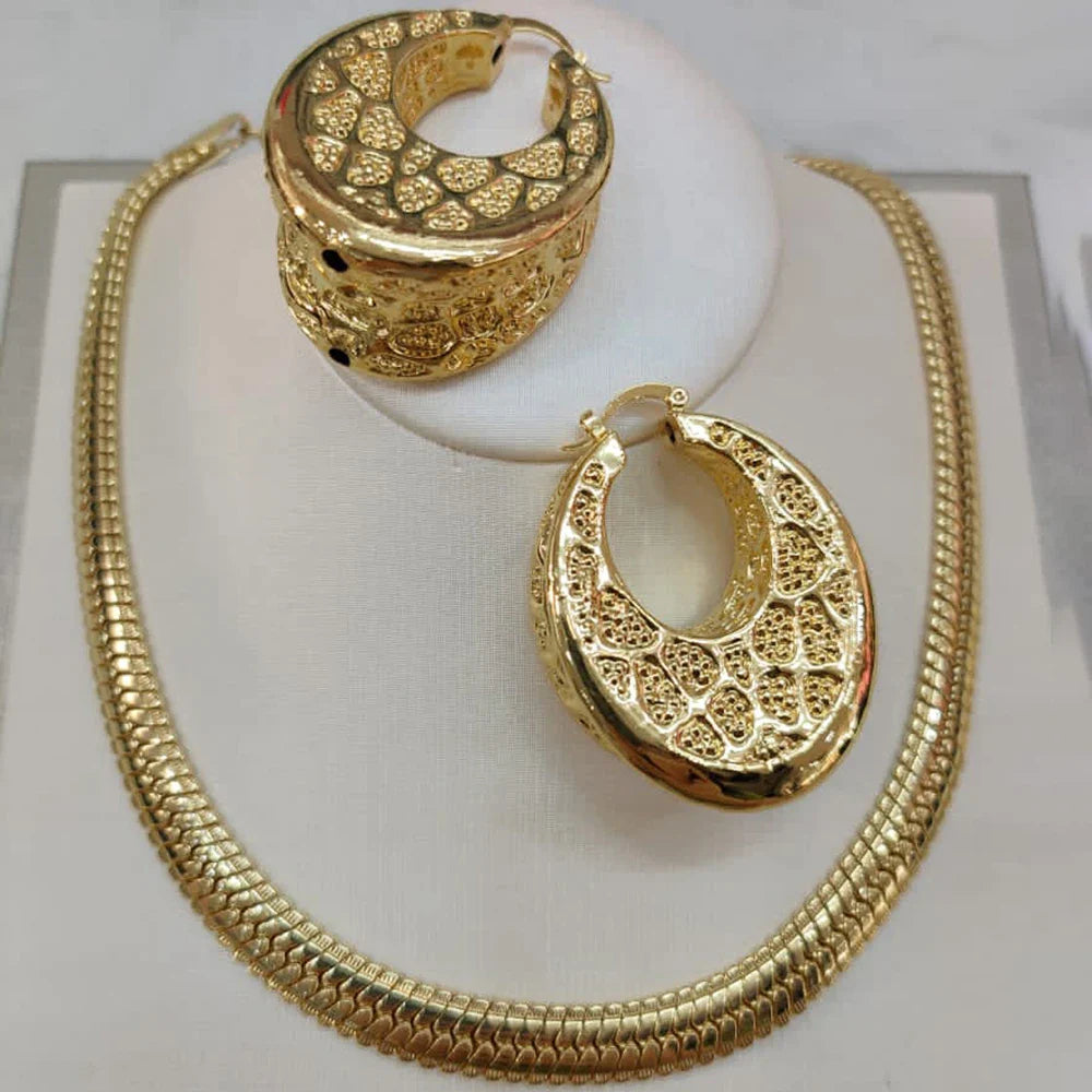 Yueming Copper Party Jewelry Distinctive Set