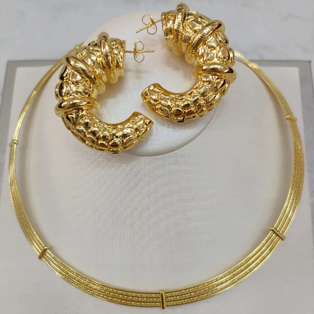 Yueming Copper Party Jewelry Distinctive Set