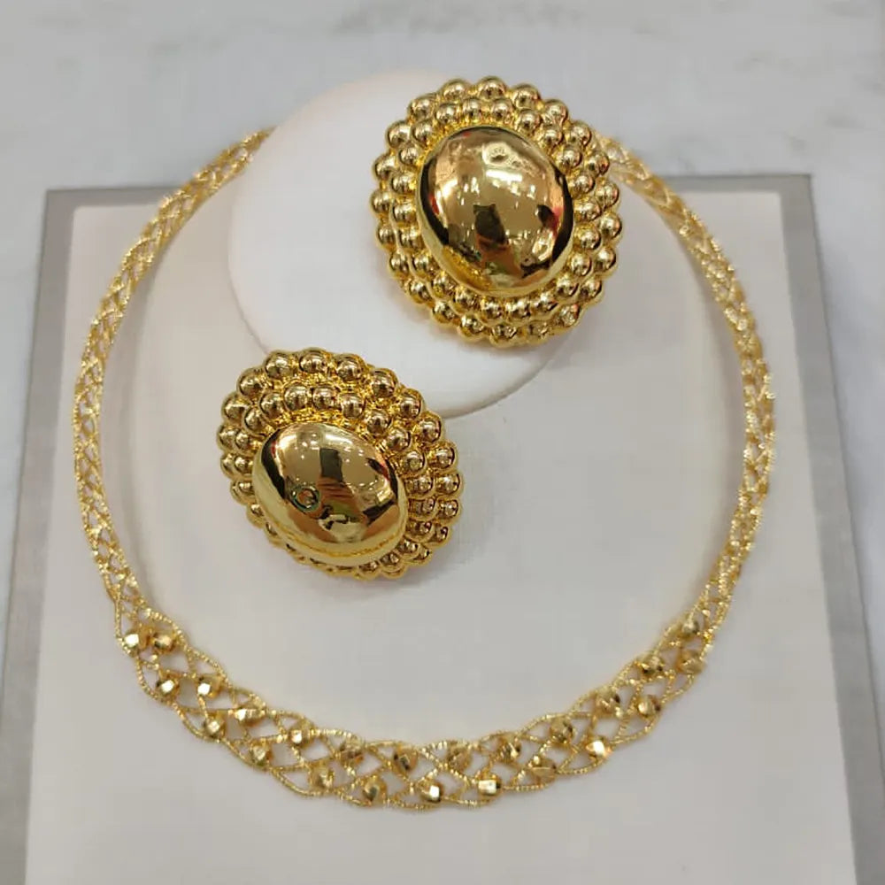 Yueming Copper Party Jewelry Distinctive Set