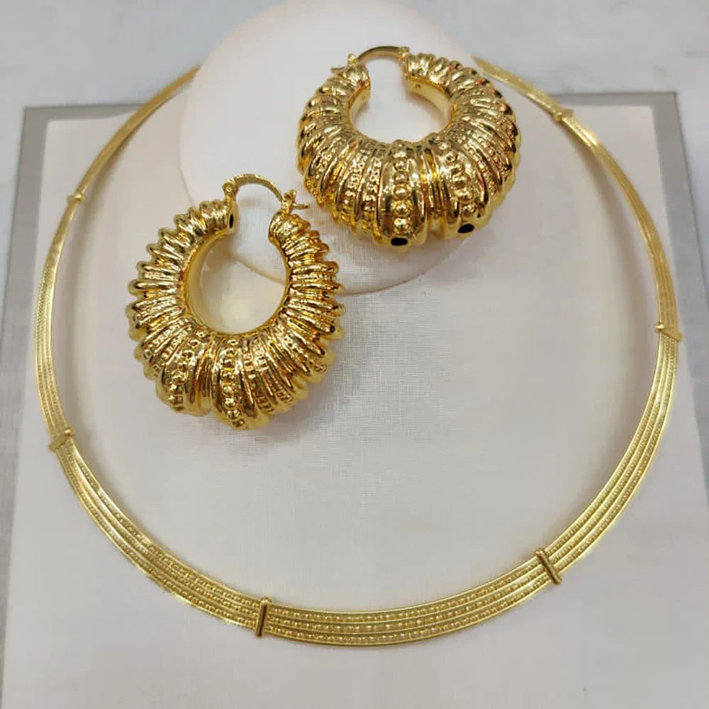 Yueming Copper Party Jewelry Distinctive Set